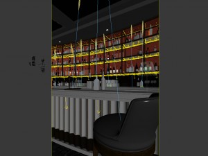 large hotel ballroom ktv party -08 3D Model