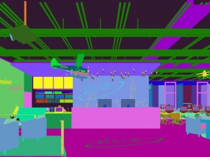 office meeting room reception hall design -02 3D Model