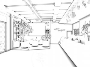 office meeting room reception hall design -02 3D Model