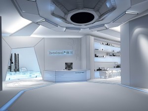 office meeting room reception hall design -03 Modelo 3D