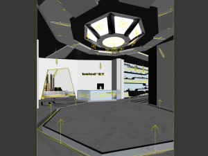 office meeting room reception hall design -03 Modelo 3D