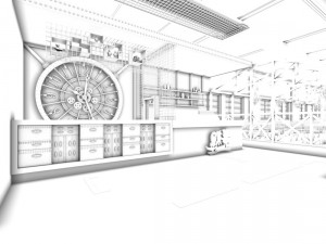 office meeting room reception hall design -04 Modelo 3D