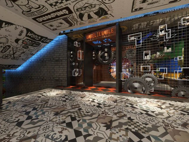 office meeting room reception hall design -05 3D Model .c4d .max .obj .3ds .fbx .stl .blend