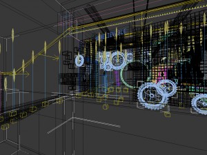 office meeting room reception hall design -05 3D Model