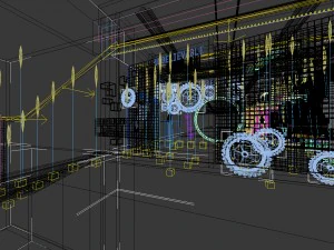 office meeting room reception hall design -05 3D Model