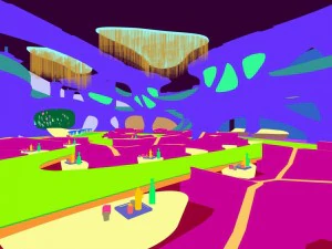 party bar ktv sauna design complee 01 3D Model