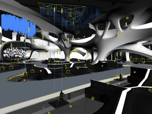 party bar ktv sauna design complee 01 3D Model