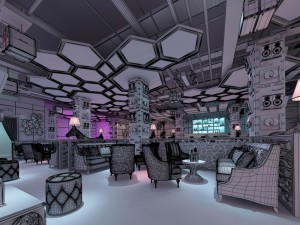 party bar ktv sauna design complete 02 Modèle 3D