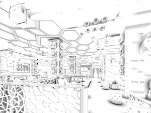 party bar ktv sauna design complete 02 3D Model