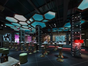 party bar ktv sauna design complete 03 3D Model