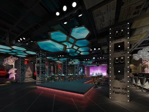 party bar ktv sauna design complete 03 3D Model