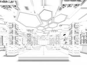 party bar ktv sauna design complete 03 3D Model