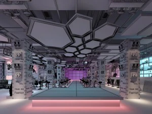 party bar ktv sauna design complete 03 3D Model
