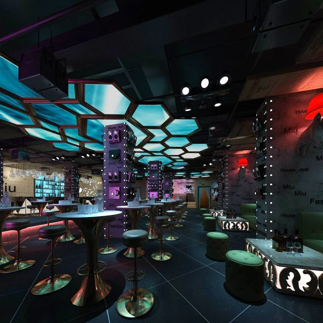 party bar ktv sauna design complete 04 3D Model .c4d .max .obj .3ds .fbx .stl .blend 