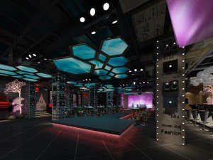 party bar ktv sauna design complete 04 3D Model