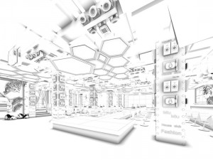 party bar ktv sauna design complete 04 3D Model