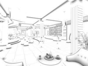 party bar ktv sauna design complete 05 3Dモデル