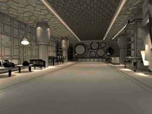 party bar ktv sauna design complete 06 3D Model
