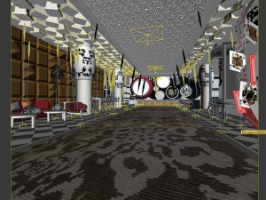 party bar ktv sauna design complete 06 Model 3D