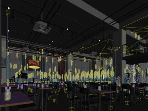 party bar ktv sauna design complete 08 3D Model