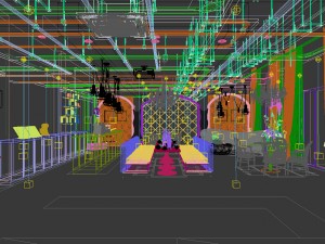 party bar ktv sauna design complete 09 3D Model