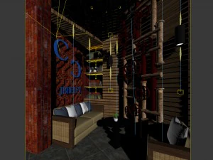 party bar ktv sauna design complete 10 3D Model