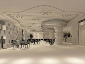 party bar ktv sauna design complete 19 3D Model