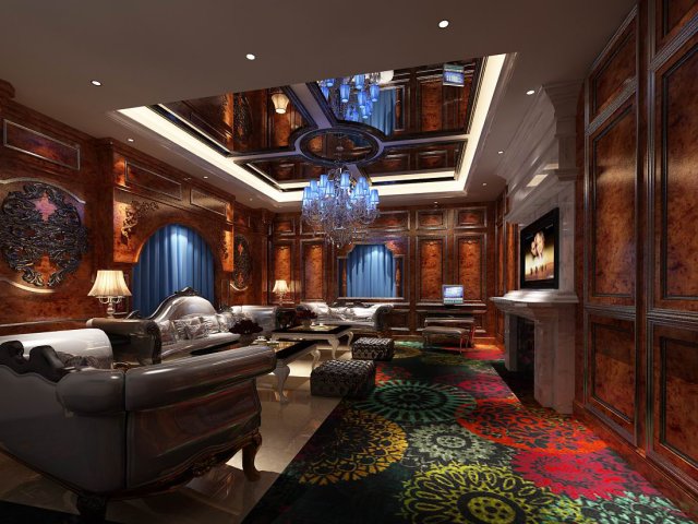 party bar ktv sauna design complete 109 3D 모델 .c4d .max .obj .3ds .fbx .stl .blend 