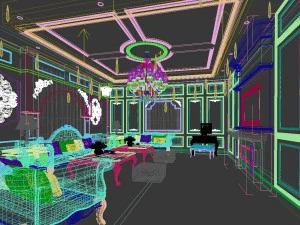 party bar ktv sauna design complete 109 3D Model