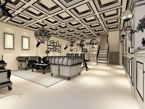 european-style living room design 28 3Dモデル