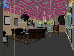european-style living room design 28 3Dモデル