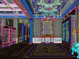 european-style living room design 29 Modelo 3D
