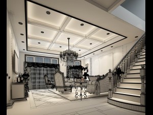 european-style living room design 32 Modelo 3D