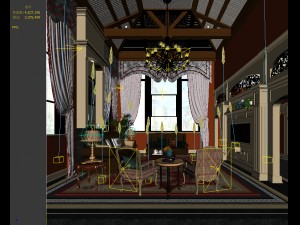 european-style living room design 33 3D Model