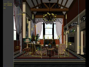 european-style living room design 33 3D Model