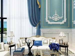 european-style living room design 36 3D Model