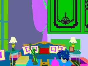 european-style living room design 36 3D Model