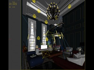european-style living room design 37 Modello 3D
