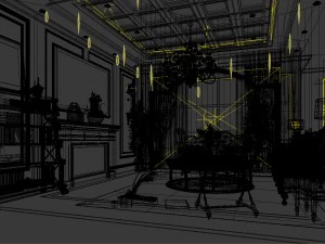 european-style living room design 38 3D Model