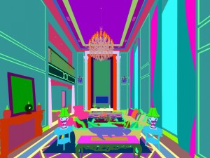 european-style living room design 39 Model 3D