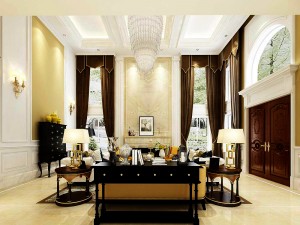 european-style living room design 40 3D Model