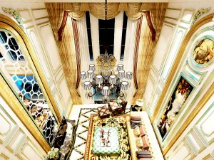 यूरोपीय शैली में रहने वाले कमरे का डिज़ाइन 41 3D मॉडल