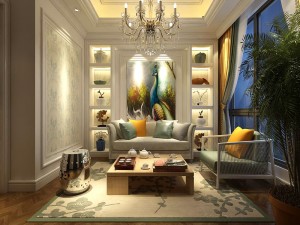 european-style living room design 42 3D Model