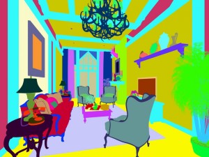 european-style living room design 43 3D मॉडल