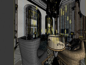 european-style living room design 44 3D Model