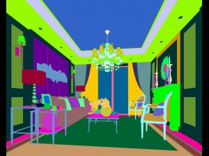 european-style living room design 45 3D 模型