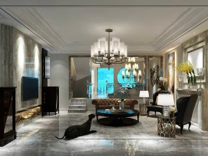 european-style living room design 46 3D Model