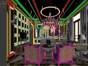 european-style living room design 47 3D Модель
