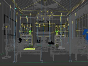european-style living room design 49 Modello 3D