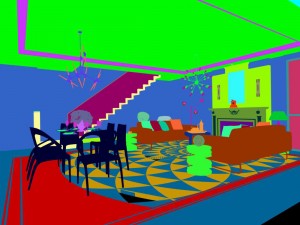 european-style living room design 51 3D Modell